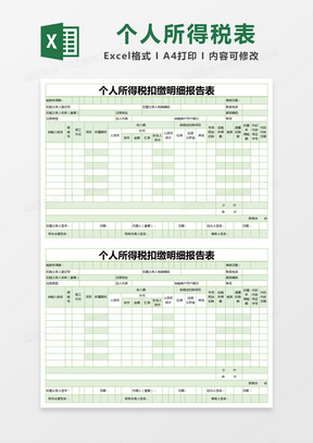 最新個(gè)人所得稅模板，背景、影響及地位解析