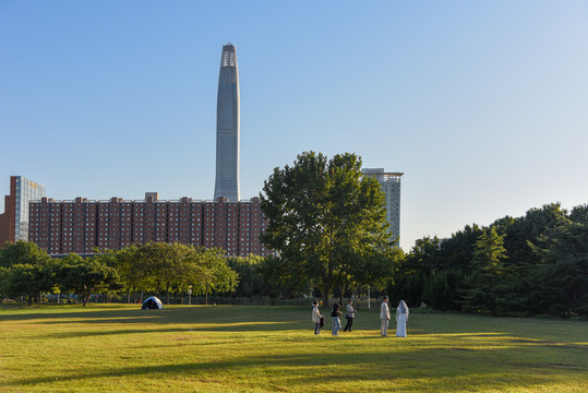 天津新公園亮相，城市綠肺開啟新篇章